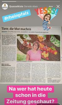 Artikel in der Rheinpfalz vom 30.07.2020